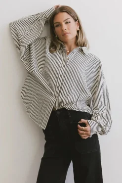 Bohme Niri Striped Button Up in