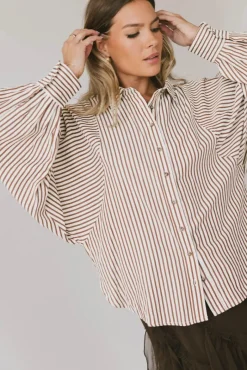 Bohme Niri Striped Button Up in