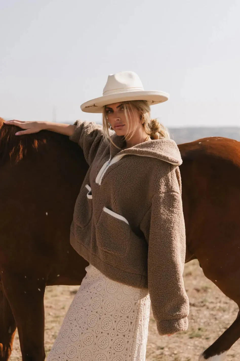 Bohme Nora Fleece Pullover in