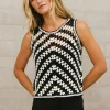 Bohme Nori Crocheted Sweater Vest