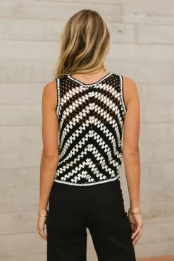 Bohme Nori Crocheted Sweater Vest
