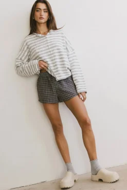 Bohme Nyla Plaid Shorts
