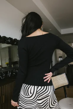 Bohme Nyla Ribbed Sweater in