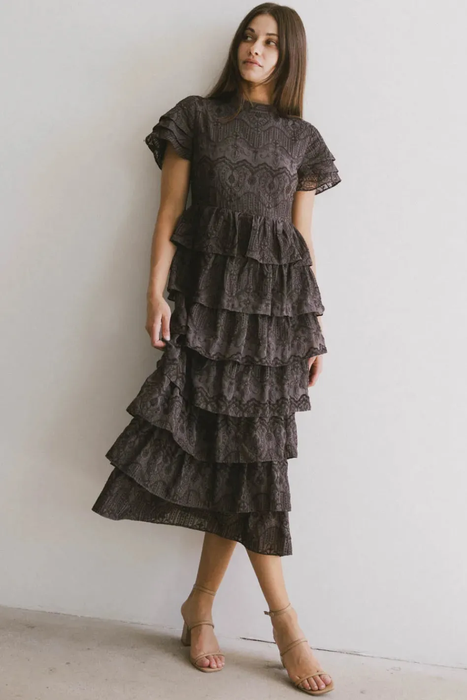 Bohme Octavia Tiered Maxi Dress