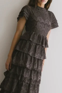 Bohme Octavia Tiered Maxi Dress