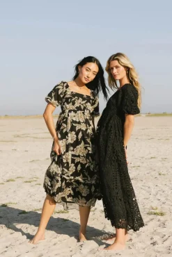 Bohme Olivera Floral Midi Dress