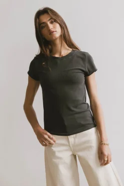 Bohme Opal Ribbed Tee in