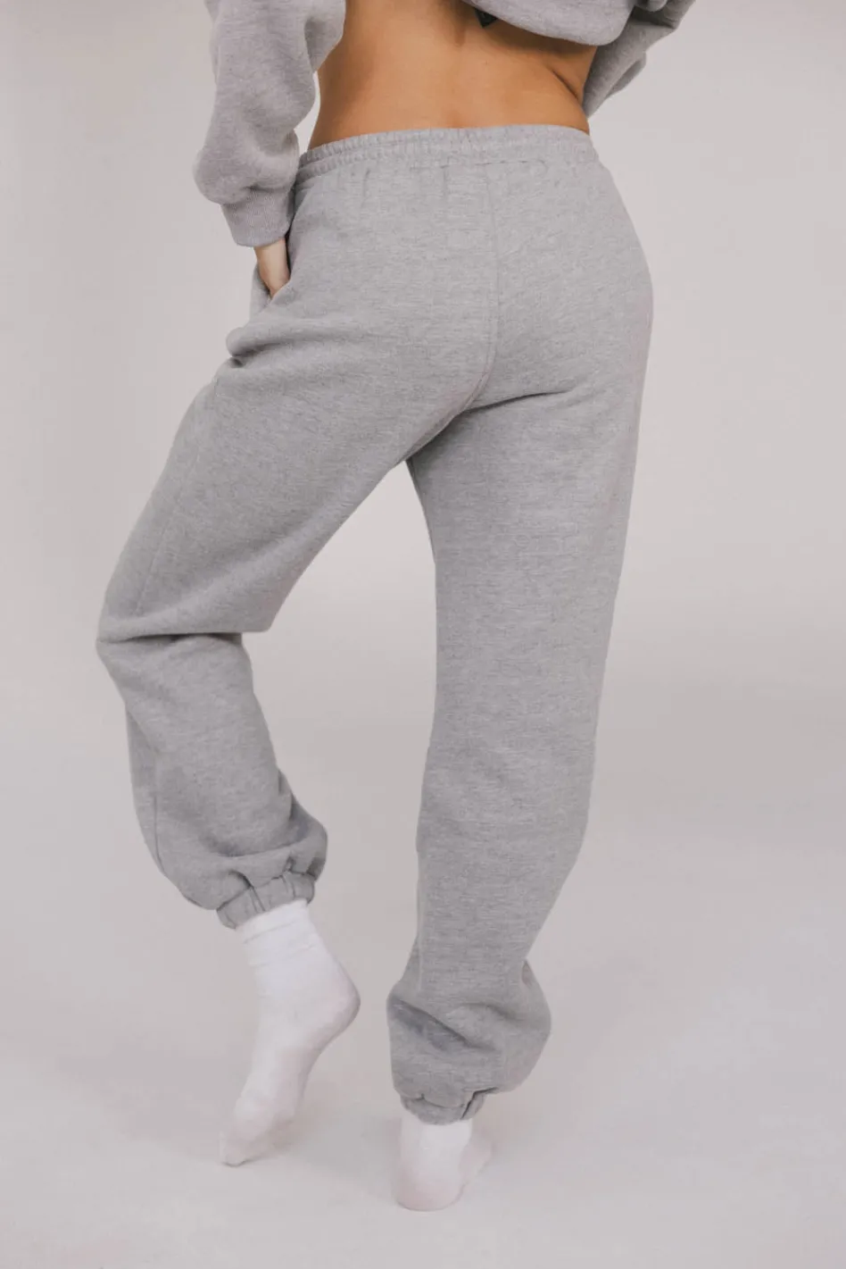 Bohme Out of Office Sweatpants in Heather Grey