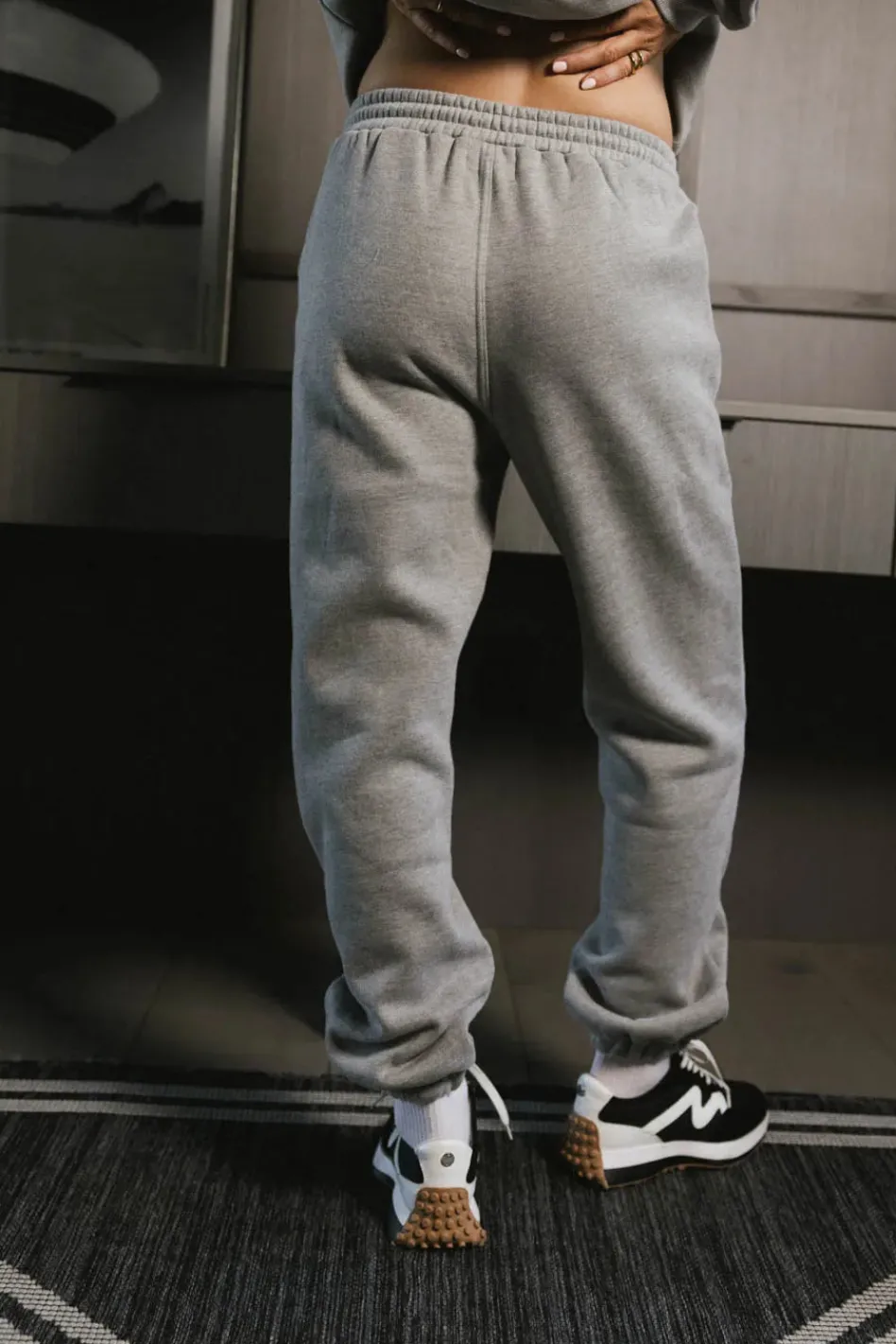 Bohme Out of Office Sweatpants in Heather Grey