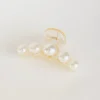 Bohme Oversized Pearl Claw Clip in Medium