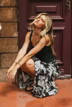 Bohme Paloma Tropical Maxi Skirt