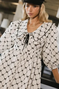 Bohme Perla Textured Mini Dress