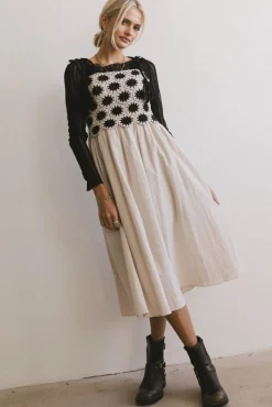 Bohme Perran Crochet Bodice Dress