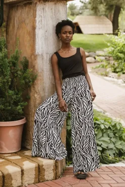 Bohme Petra Abstract Smocked Pants in