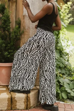 Bohme Petra Abstract Smocked Pants in