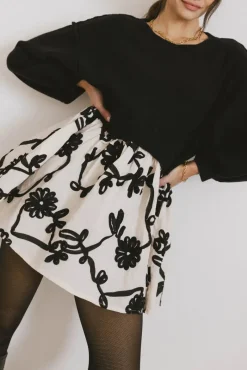 Bohme Petra Floral Sweater Dress
