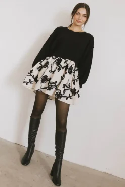 Bohme Petra Floral Sweater Dress