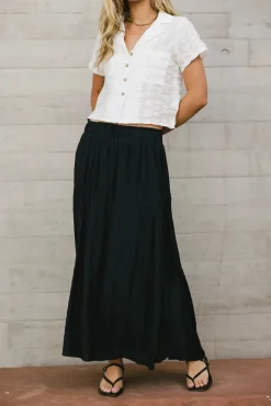 Bohme Phillipa Pleated Maxi Skirt in