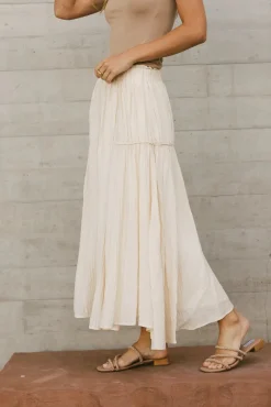 Bohme Phillipa Pleated Maxi Skirt in