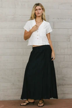 Bohme Phillipa Pleated Maxi Skirt in