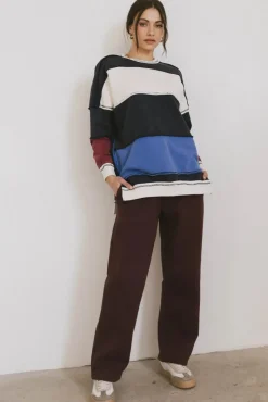 Bohme Play On Striped Crewneck