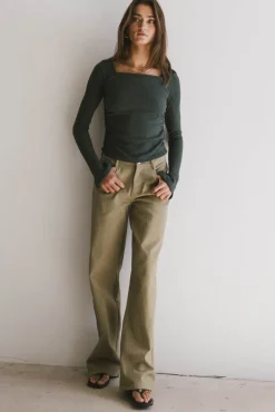 Bohme Porsha Straight Leg Jeans in