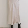 Bohme Preston Satin Skirt in