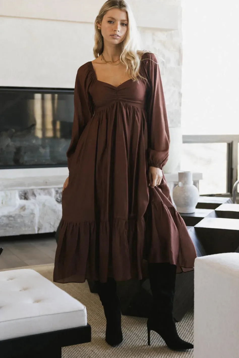 Bohme Rael Midi Dress in