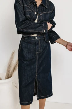 Bohme Raleigh Denim Skirt