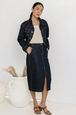 Bohme Raleigh Denim Skirt
