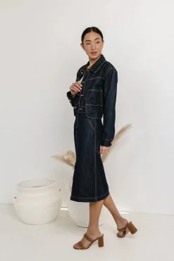 Bohme Raleigh Denim Skirt