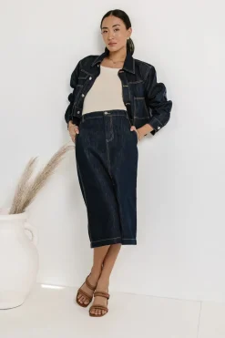 Bohme Raleigh Denim Skirt