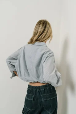 Bohme Rayna Striped Collared Top in - FINAL SALE