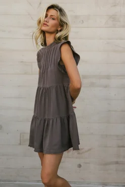 Bohme Regina Pleated Mini Dress in - FINAL SALE