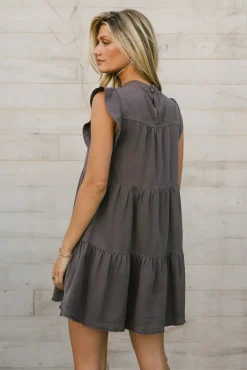 Bohme Regina Pleated Mini Dress in - FINAL SALE