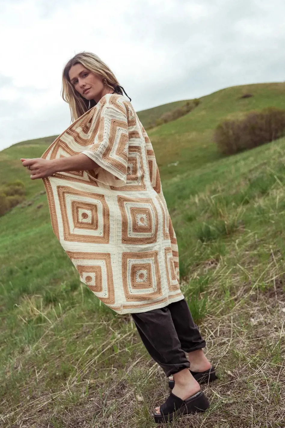 Bohme Regio Geometric Kimono in