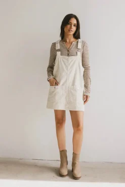 Bohme Reid Corduroy Overall Dress in