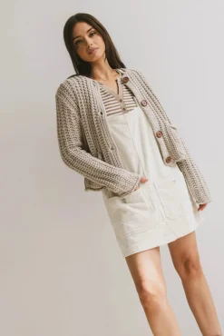 Bohme Reid Corduroy Overall Dress in