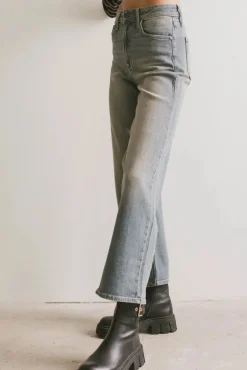 Bohme Reva Straight Leg Jeans in Medium Wash