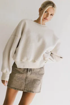 Bohme Reversible Sherpa Sweatshirt in