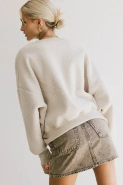 Bohme Reversible Sherpa Sweatshirt in