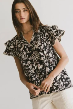 Bohme Rikki Printed Blouse in