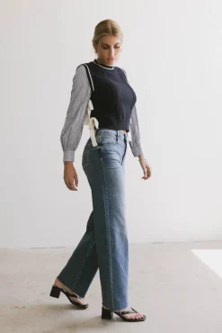 Bohme Riley Dad Jeans in Medium Wash