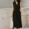 Bohme River Collared Midi Dress - FINAL SALE