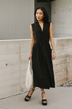 Bohme River Collared Midi Dress - FINAL SALE
