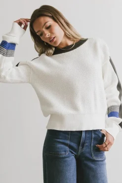 Bohme Rochelle Waffle Knit Top in