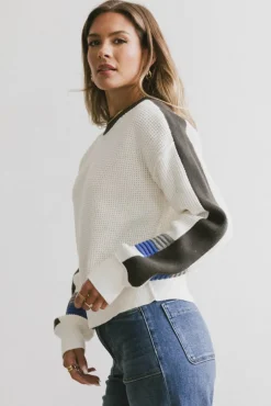 Bohme Rochelle Waffle Knit Top in