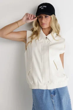 Bohme Rory Collared Vest in