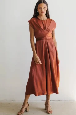Bohme Rosalind Midi Dress in