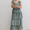 Bohme Rosera Floral Tiered Dress